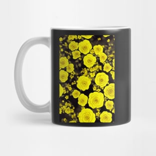 Beautiful Yellow Rose Flowers, for all those who love nature #151 Mug